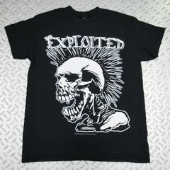 オフィシャル バンドTシャツ ジ・エクスプロイテッド THE EXPLOITED Mohican Skull ブラック 黒