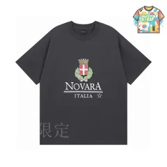 【今日WTO】BALENCIAGA クラウン麦穂ラク裂プリント T-RU04