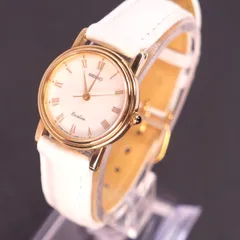 【稼働美品】セイコー EXCELINE アンティーク新品ベルト　 電池交換済