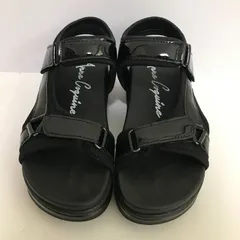 KO11-96］未使用品 Anne Coquine 厚底サンダル 黒 M