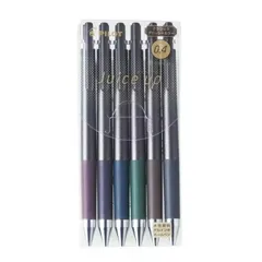 （まとめ買い）パイロット ゲルインキボールペン ジュースアップ04 0.4mm クラシックグロッシーカラー 6色セット LJP120S4-6CCG 【×3セット】