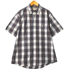 パタゴニア　半袖 チェックシャツ　Men S 正規品① patagonia パタゴニア オーガニックコットン 半袖 チェック