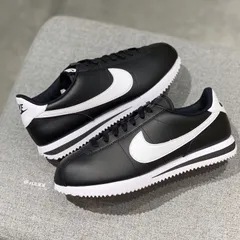 2024年最新】NIKE CORTEZ BASIC LEATHER ナイキ コルテッツ ベーシック レザー WHITE/BLACKの人気アイテム -  メルカリ