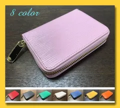 【本革コインケース】財布 コンパクト ラウンドファスナー レディースメンズ