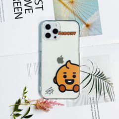 ❤️残り僅か 防弾少年団 SHOOKY iPhone 11　可愛い 韓国 iPhoneケース  BT21 グッズ おしゃれ スマホケース ビーティー21 レンズ保護 耐衝撃 アイフォン ケース かわいい 携帯カバー キャラクター おもしろ シリコン