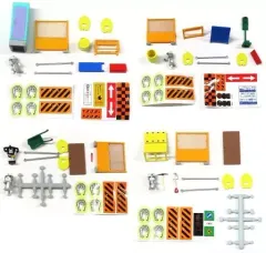 【中古】トレーディングフィギュア 全4種セット 「1/64工事現場+仕事猫」