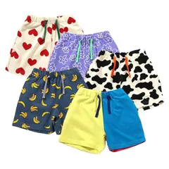 F.O.KIDS 4分丈パンツ カラバリイージーパンツ 綿100% ショートパンツ ハーフパンツ エフオーキッズ 110 120 130 140 R322025 子供 男の子 女の子