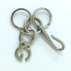 ドルチェアンドガッバーナ キーホルダー キーチェーン シルバーカラー イタリア製