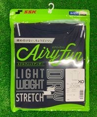 新品　SSK ミドルフィットアンダーシャツ　ローネック半袖　XOサイズ