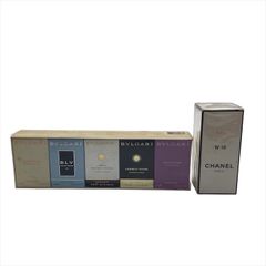 未開封 保管品 CHANEL BVLGARI シャネル No19 ブルガリ オードトワレ トラベルリテール限定 ウィメンズ ミニチュア 香水 セット a9296