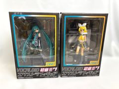 【未開封品】初音ミク 鏡音リン 全２種セット VOCALOID ボーカロイド 初音ミク エクストラフィギュア プライズ セガ