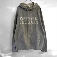 古着　Reebok リーボック　裏起毛　ラグランロゴパーカー　Sサイズ　/A-1