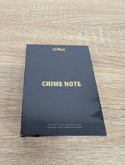 【新品未開封】CHIME NOTE Pro ボイスレコーダー ChatGPT搭載 充電機能付き OBS-L1 ブラック 文字起こし