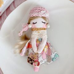 くみっきーさん専用　3点　ドールチャーム　ハンドメイド　カントリードール くみっきーさん専用 3点 ドールチャーム ハンドメイド