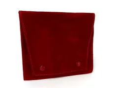 ■美品■ Cartier カルティエ スエード アクセサリーケース ジュエリーケース マルチケース マルチポーチ 小物入れ レッド系 DK6014