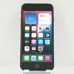 iPhoneSE 第3世代 128GB SIMフリー ミッドナイト 送料無料 本体 c09776