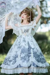 新品 未使用 ロリータワンピース3点セット イベントや女子会にぴったり！