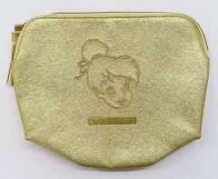 【中古】バッグ ティンカー・ベル ポーチ ゴールド 「ピーター・パン」 ディズニーストア限定
