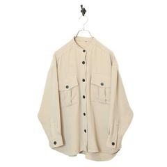 VINTAGE COLLARLESS SHIRT/L