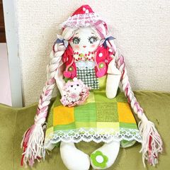 作家様 文化人形 昭和レトロ 動物柄ドレス【最終価格値下げ交渉不可