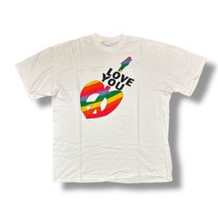 参考上代33000円 READYMADE 24SS SS T-SHIRT PEACE ピースTシャツ 半袖カットソー クルーネック レディメイド RE-CO-WH-00-00-274 ホワイト XXXL 78284A7のサムネイル