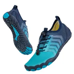 [KEEYROO]マリンシューズメンズレディースウォーターシューズ水陸両用水遊び靴フィットネスヨガサーフブーツビーチシューズダイビングシュノーケリング快適軽量通気滑り止男女兼用