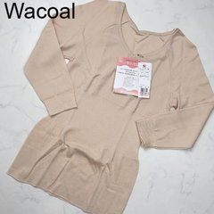 【新品タグ付き】Wacoal　ワコール　インナー　長袖　LL　ランジェリー　下着ㅤBE　ベージュ　シンプル　ワコールあったか研究所　ビューティープラス　ほどよくフィット　プレゼント　ギフト