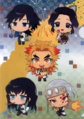 【中古】クリアファイル 夏祭りB A4クリアファイル 「鬼滅の刃×セガ」 UFOキャッチャー特典 第1弾