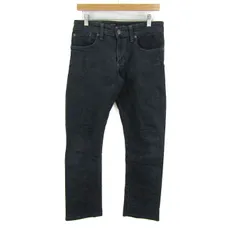 エドウィン デニムパンツ ジーンズ 503ZERO レギュラー ストレッチ ボトムス メンズ 29サイズ ブラック系 EDWIN 【中古】