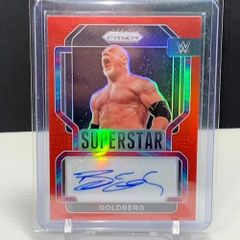 2022 Prizm WWE ビル・ゴールドバーグ 直筆サインカード★Goldberg Superstar /99