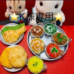 🟥専用ページ🟥ミニチュアフード　ドールハウス　リカちゃん　シルバニア　樹脂粘土　ねんどろいど　ブライス　フィギュア　フェイクフード