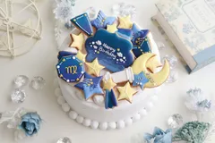 【アイシングクッキー】　星座　ご入金後１４日以降に発送　おしゃれ　流れ星　誕生日　ケーキの飾り