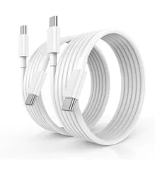 ★USB C ケーブル  2M 2本セット PD対応 60W 急速充電 USB-C & USB-C ケーブル データ転送 高耐久性 断線防止 映像出力不可