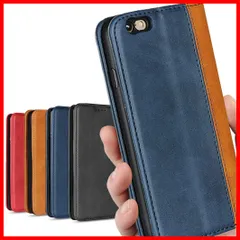 iPhone6 plus 手帳型 ケース CASE ケース アイフォン6plus プラス 二色接合 ケースカバー 【iCoverCase】 2色組合せ 内蔵マグネット 携帯カバー スマホ カードポケット 6s+ スタンド機能 シンプル 6+ カバー クラシック