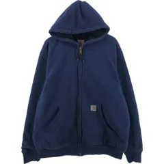 古着 カーハート Carhartt サーマルライナー スウェットフルジップパーカー メンズL相当/eaa507570
