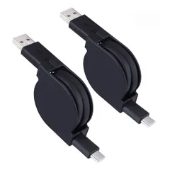 【人気商品】Sony iPhone16 ケーブル Xperia、LG、Galaxy、iPad、iQOS、Nexus 2.0 USB 5X/ USB 巻き取り充電ケーブル 充電コード 6P スマホusbケーブル cケーブル アンドロイド多機種対応 USB-C充電