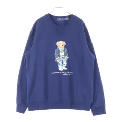 激レア✨️90s ラルフローレン ポロベア プリント スウェット USA 紺 M 楽天市場】ポロベア ポロ ラルフローレン プリント 前V