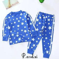 パジャマ キッズ 秋冬 長袖 子供服 女の子 男の子 ルームウェア パジャマセット韓国風 上下セット　保温 110cm 120cm 130cm 140cm 150cm