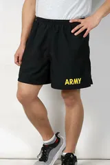 アメリカ軍 U.S.ARMY ブラック 後期型 APFU トレーニング ショートパンツ 上質USED PT-SHORTS-GN3-のサムネイル