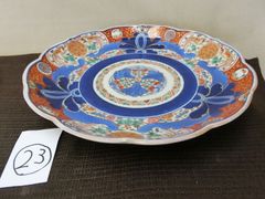 処分価12（金）22時まで【美人画色絵花瓶　描きこみ全体花器　在銘・GB・ 中国 美人画色絵花瓶 描きこみ全体花器 在銘・GB・ 中国】骨董 鑑賞