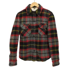 フィデリティー FIDELITY USA製 CPO JACKET チェック柄 ナイロン混 ウール シャツ ジャケット メンズ import：S のサムネイル