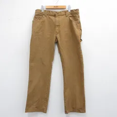 W36/古着 ディッキーズ Dickies ペインター パンツ メンズ ダック地 茶 ブラウン 25mar29 中古 ボトムス ロング