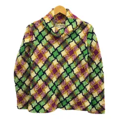 JUNYA WATANABE COMME des GARCONS / ジュンヤワタナベ | 推定90-00s アーガイル ツイード ハイネック プルオーバー | マルチカラー | レディース
