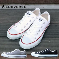 CONVERSE ALL STAR コンバース オールスター キャンバス OX スニーカー メンズ レディース ブラック ホワイト ネイビー レッド マルーン チャコール 靴
