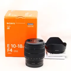 2024年最新】SONY E10-18mm F4 OSSの人気アイテム - メルカリ 2024年最新】SONY E10-18mm F4 OSSの人気アイテム - メルカリ