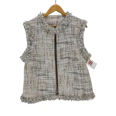 ユーズドフルギ USED古着 ELFRANK tweedジレ レディース 表記無
