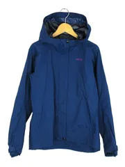 エーグル AIGLE ジップアップ ブルゾン S ネイビー 長袖 ナイロンジャケット ウィンドブレーカー アウターのサムネイル