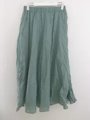 ◇ Sonny Label URBAN RESEARCH ウエストゴム ロング フレア スカート サイズF ブルーグリーン系 レディース P  【中古】 【1210050002735】