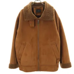 ムルーア フェイク ムートンジャケット 1 ブラウン MURUA レディース