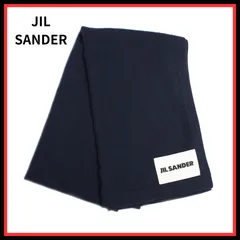 【限定入荷】ジルサンダー JIL SANDER マフラー JSCT764009-WTY10008-410 メンズ ネイビーのサムネイル
